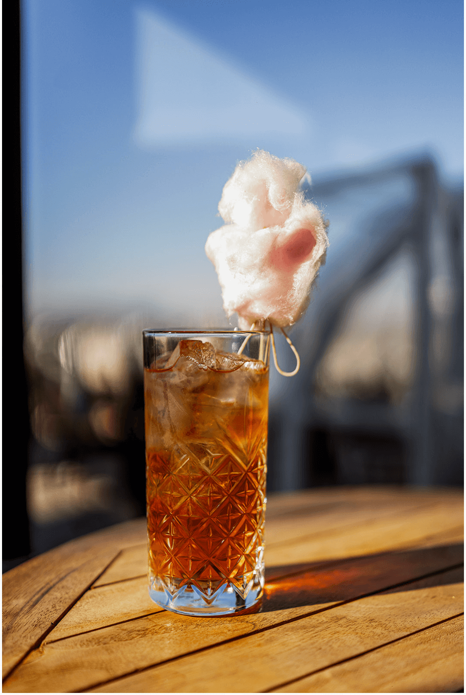A Winter Market signature cocktail at Igloo Garden